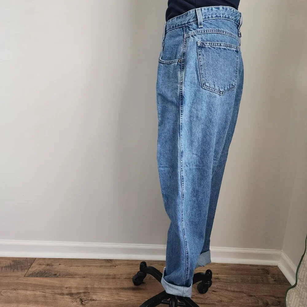Vintage Baggy Fit Tall Brittania Mom Jeans - Picture 3 of 16